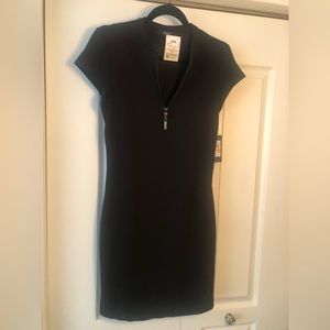 Guess Black Sporty Mini Dress